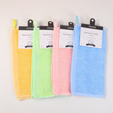 Piccolo asciugamano quadrato a tinta unita