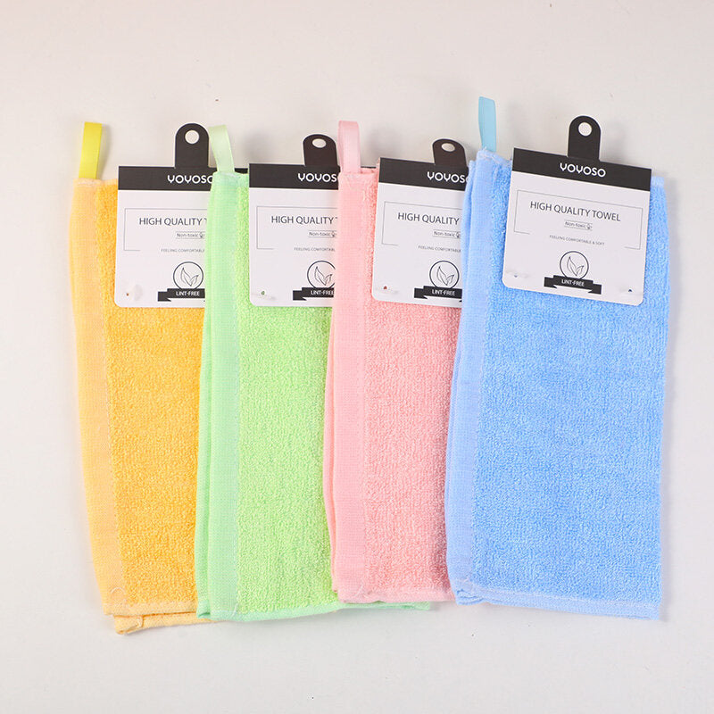 Piccolo asciugamano quadrato a tinta unita