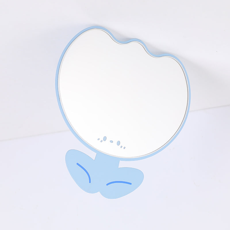 Specchio da tavolo in metallo Tulip creative-1Pz