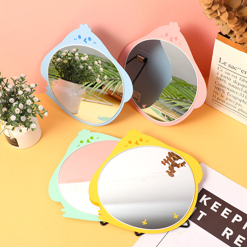 Pollo specchio da tavolo creativo in metallo