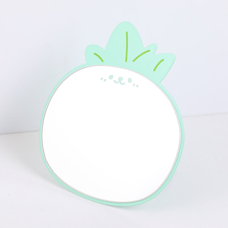 Specchio da tavolo creativo in metallo con ananas-1Pz