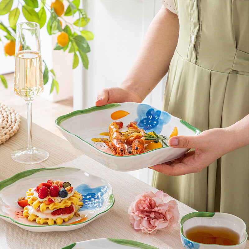 Piatto fondo quadrato 8".