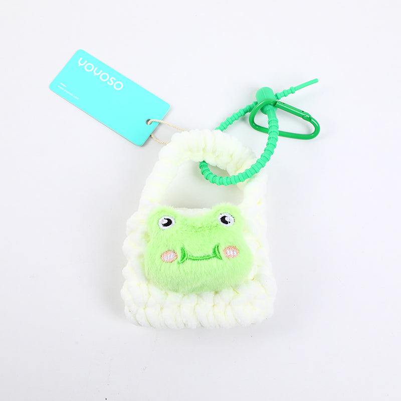 INS fiore lavorato a maglia cuffia borsa ciondolo borsa