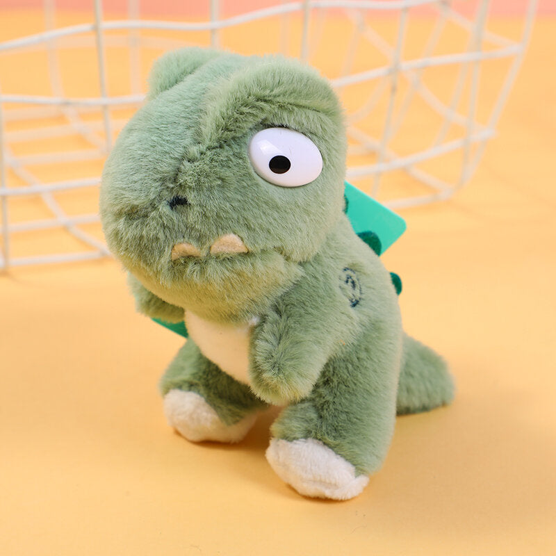 Dinosauro verde che preme la musica giocattolo Q242-piccolo