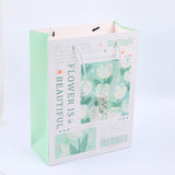 Borsa regalo verticale serie Flowers - grande