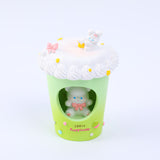 Decorazione a forma di tazza con orsetto