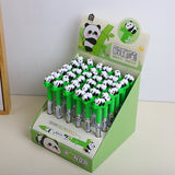Penna gel anti-stress Deligent Panda-blu