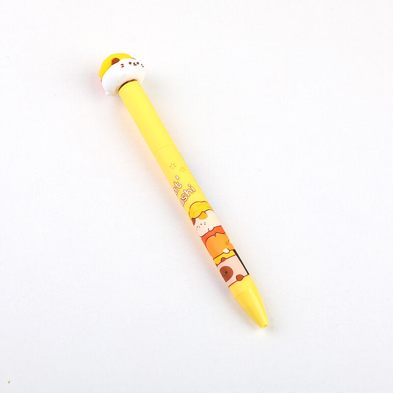 Penna gel anti-stress per sushi Cat-blu