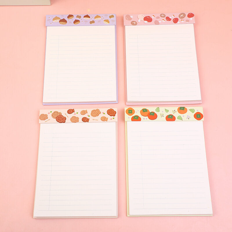 Serie di storie di cibo autunnale-blocco note B6