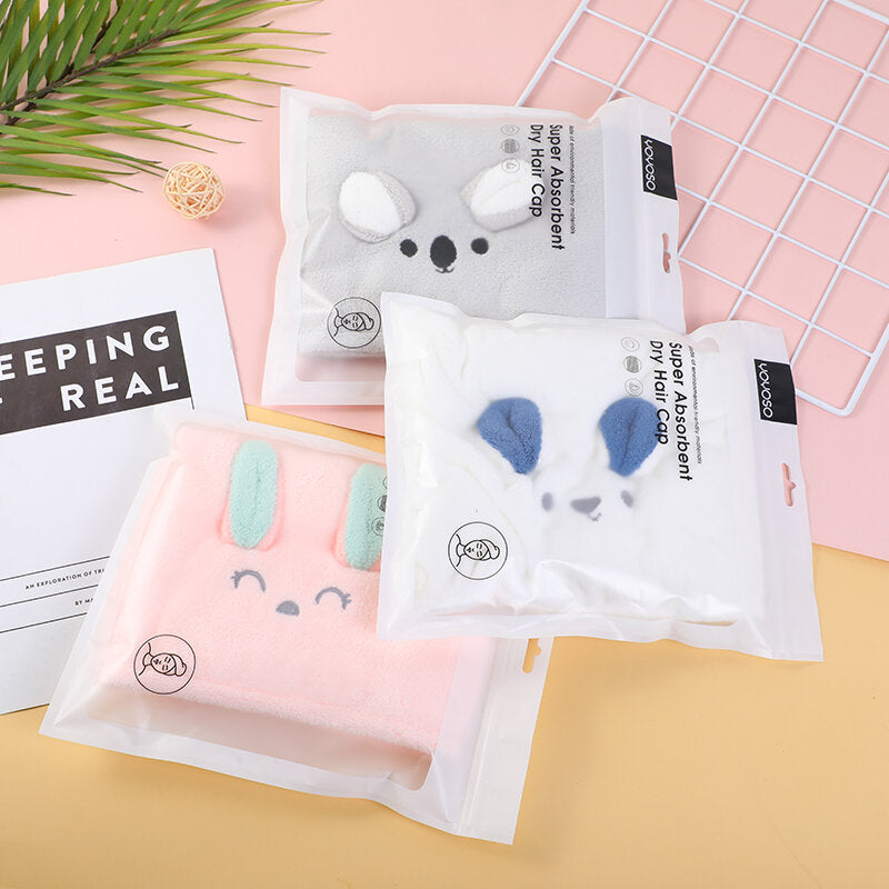 Divertente cuffia per asciugare i capelli in stile cartone animato