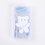 Set di sette pezzi per la manicure dell'orsetto LOVE