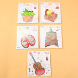 Set di adesivi della serie Strumenti musicali