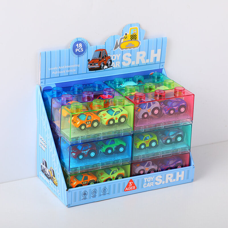 Carina la piccola auto a strappo –Set da 2 pezzi