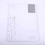 16K Summer notes quaderno sottile rivestito in plastica - pagine interne a righe orizzontali