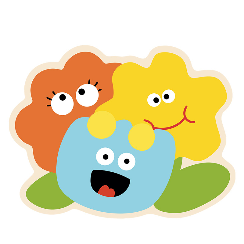 Tappetino con piccoli fiori