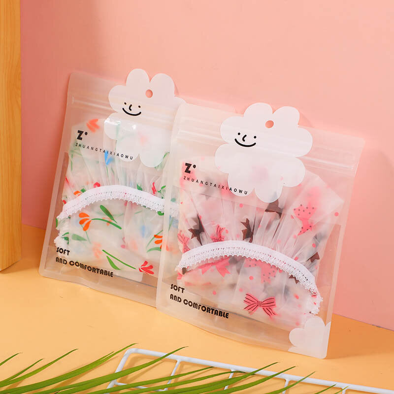 Cuffia da doccia a pois