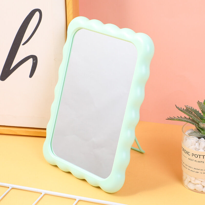 Specchio da tavolo a forma di biscotto-1Pz