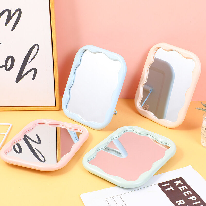 Specchio da tavolo semplice quadrato in stile INS-1Pz