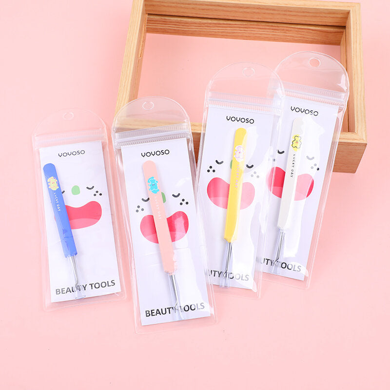 Clip di acne portatile della serie Cute con punta a gancio-1pz