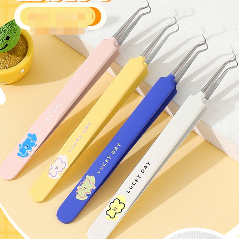 Clip di acne portatile della serie Cute con punta a gancio-1pz