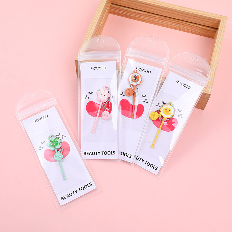 Serie di simpatici animali domestici, plettro in lega di orecchie