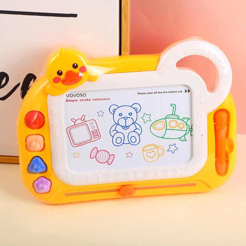 Tavolo da disegno a forma di anatra gialla da 12 pollici