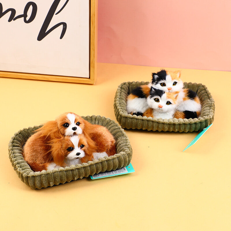 Simulazione carina decorazione per auto per animali domestici serie B-senza suono