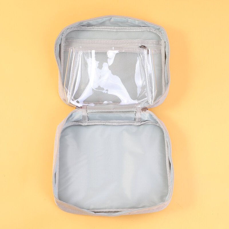 Borsa cosmetica quadrata semplice ed elegante