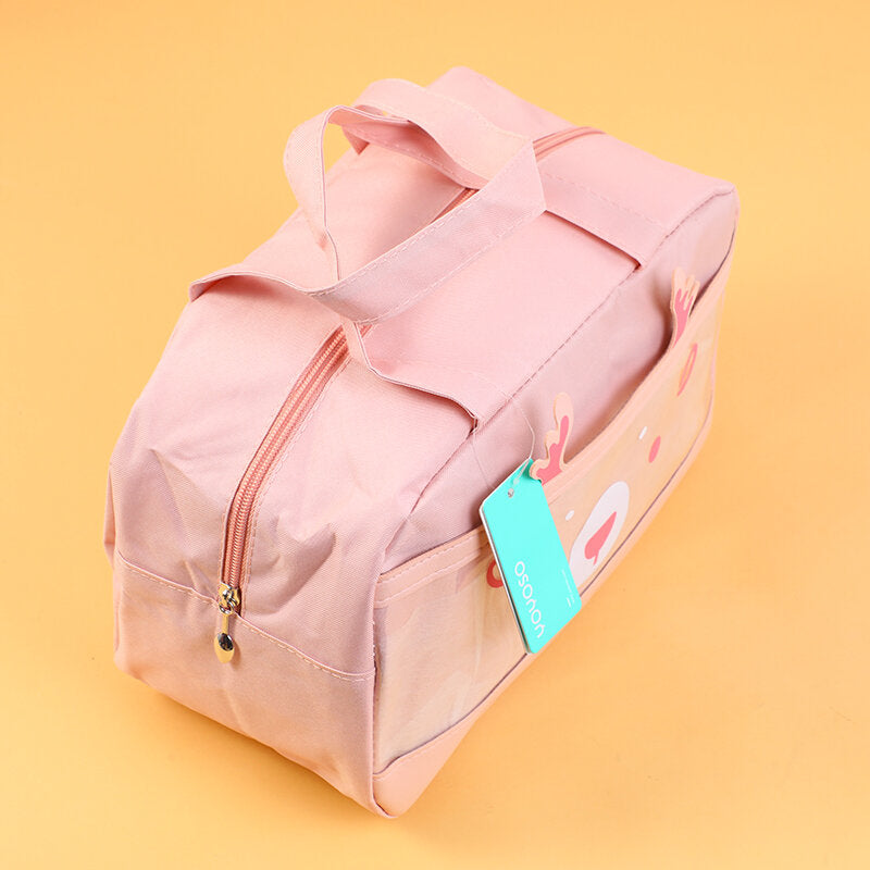 Borsa per il pranzo "Deer" with you - bento bag in stile orizzontale