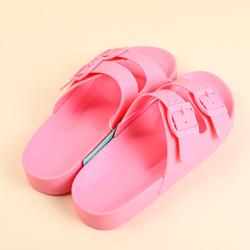 Moda antiscivolo casa casual sandalo dimensioni 37-rosa