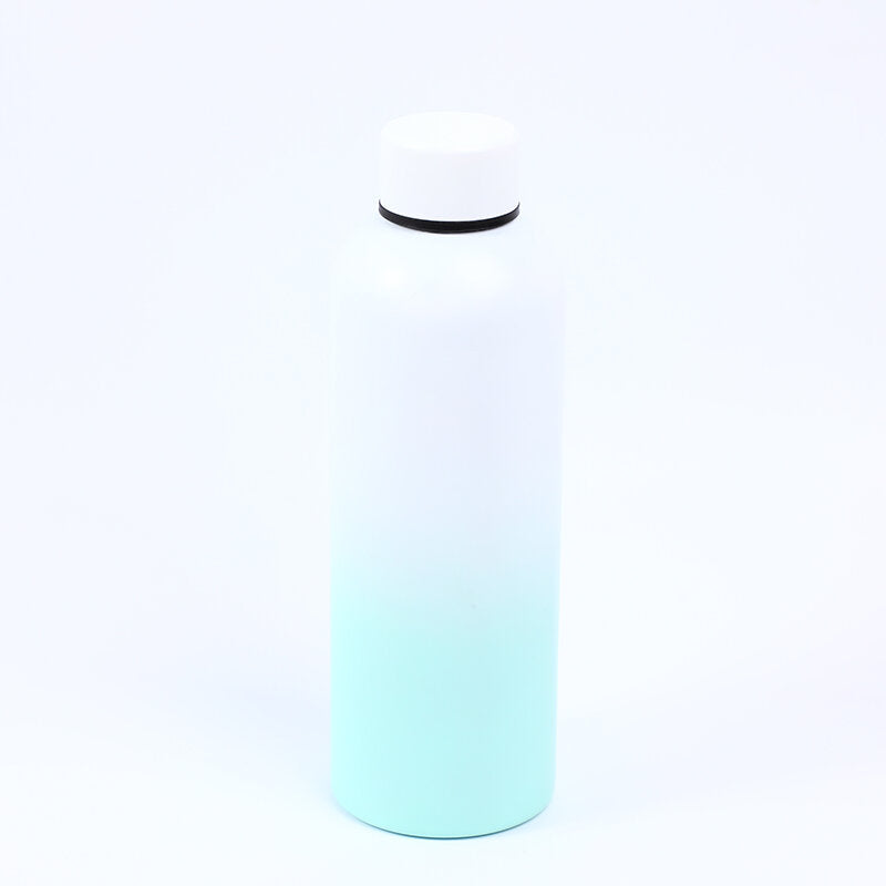 Tazza in acciaio inossidabile monostrato di grande capacità da 750 ml-verde