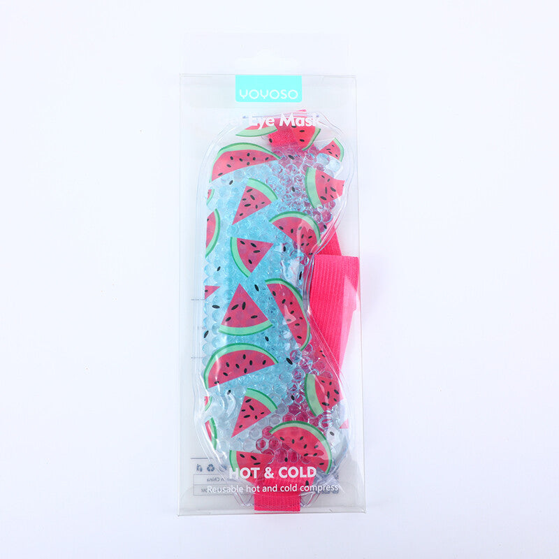 Maschera per gli occhi alla frutta - anguria