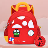 Zaino insetti per bambini con fibbia rotonda - rosso