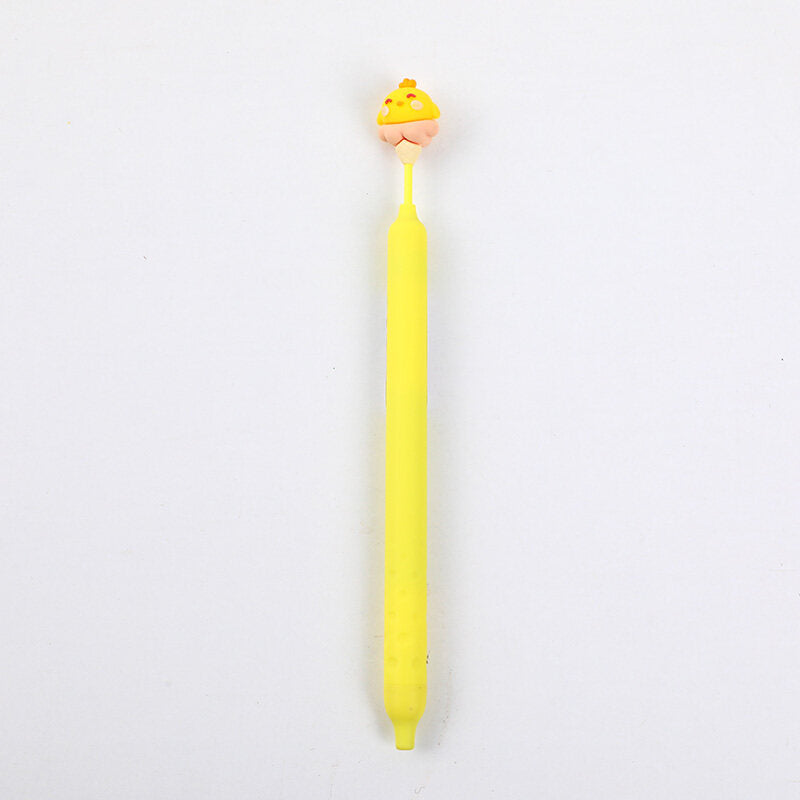 Penna gel retrattile Ice Cream Park-blu