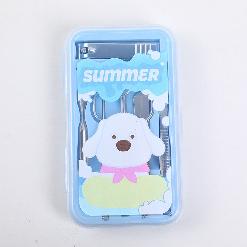 Tagliaunghie di cuccioli set di sette pezzi