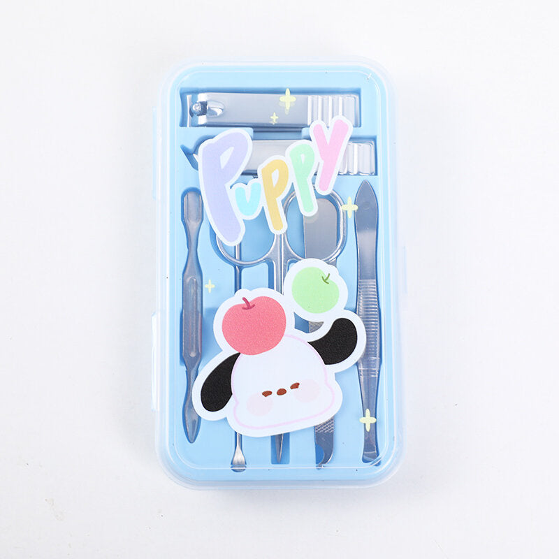Cucciolo con mela Tagliaunghie set da sette pezzi