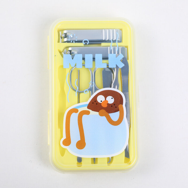 Set di sette pezzi di tagliaunghie Cookies