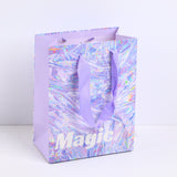 Borsa regalo verticale galassia colorata-S