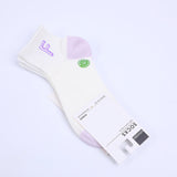 Calzini casual viola da donna a metà polpaccio - due paia