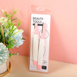 Rifinitore sopracciglia a doppia estremità staccabile 2 pezzi