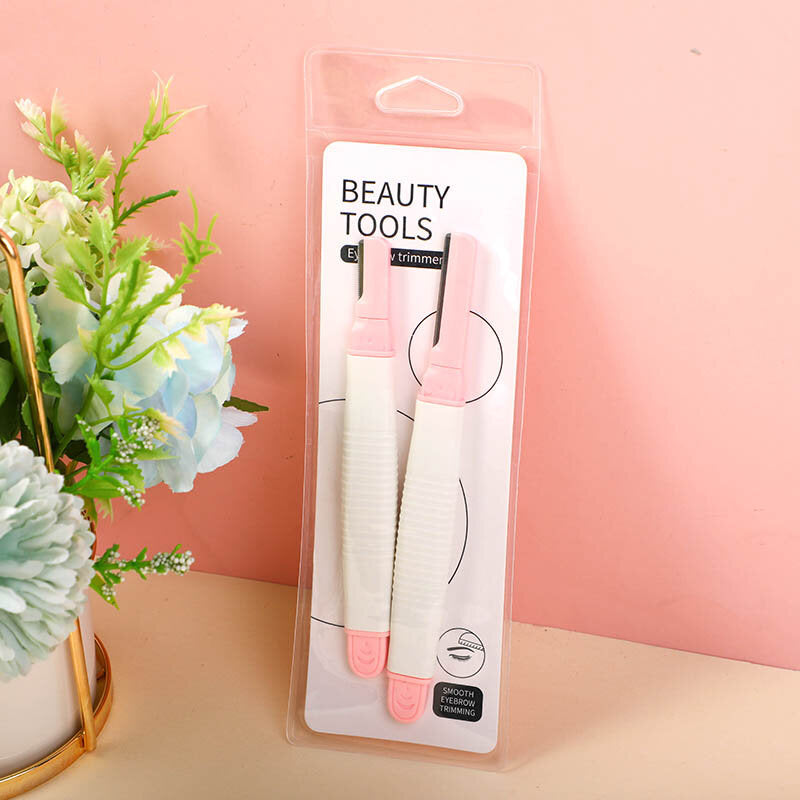 Rifinitore sopracciglia a doppia estremità staccabile 2 pezzi