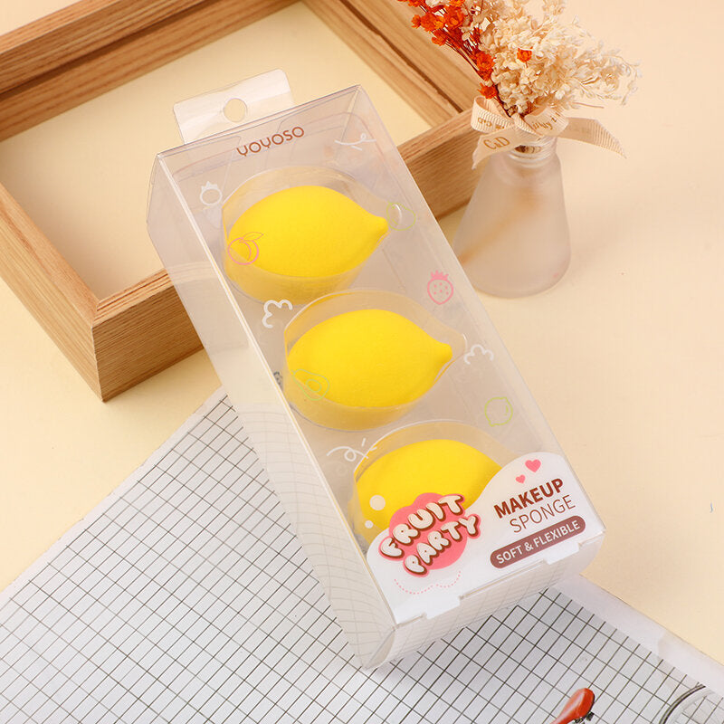Carino bellezza make up spugna set (limone)