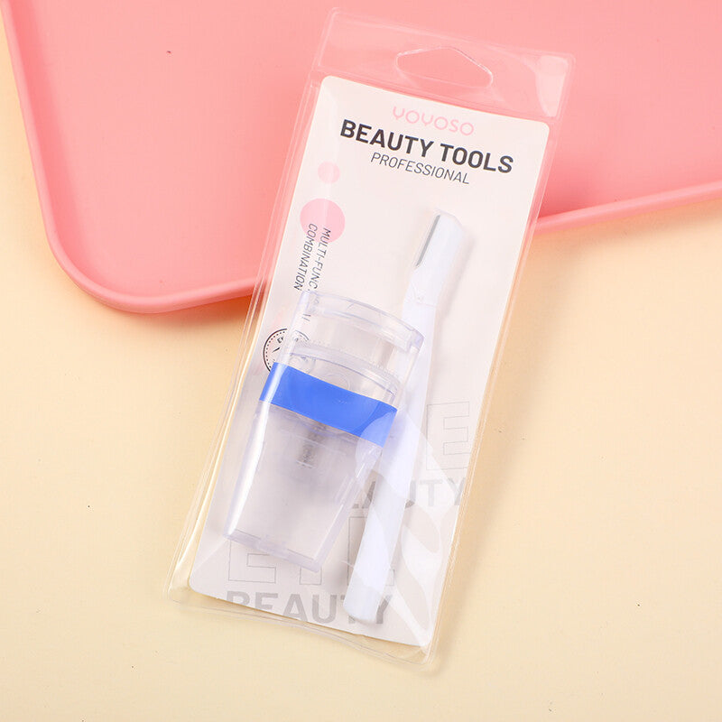 Set combinato di piegaciglia e rifinitore sopracciglia a tre sezioni