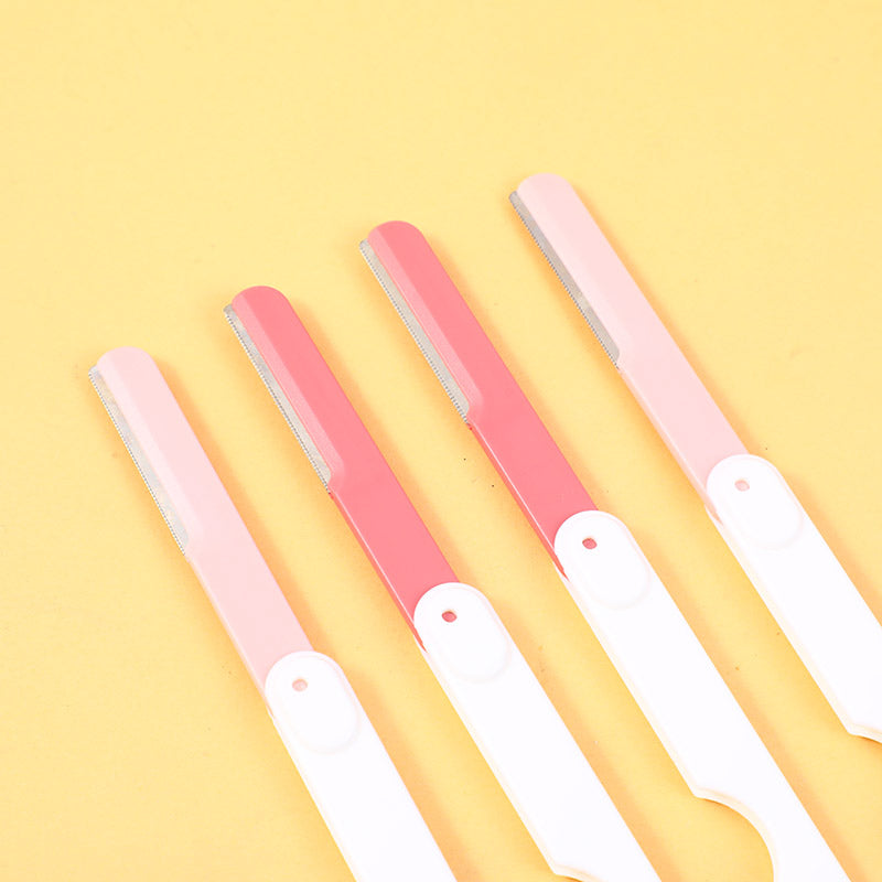 Comodo rifinitore pieghevole per sopracciglia, set da 4 pezzi