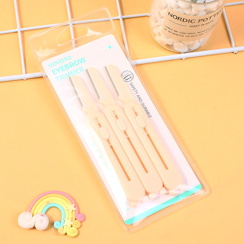 Piccolo orsetto taglia sopracciglia telescopico set da 3 pezzi