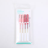 Rifinitore telescopico professionale per sopracciglia, set da 4 pezzi