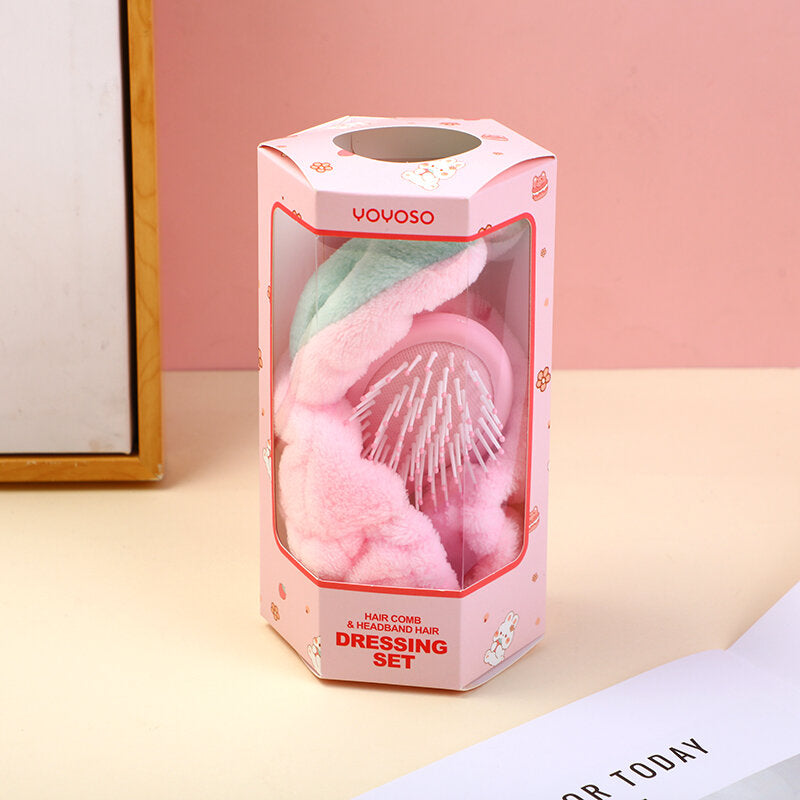 Set per acconciature con pettine e fascia per capelli