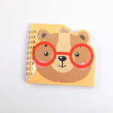 Cartoon cute pet styling coil notebook A6-pagine interne a linea orizzontale