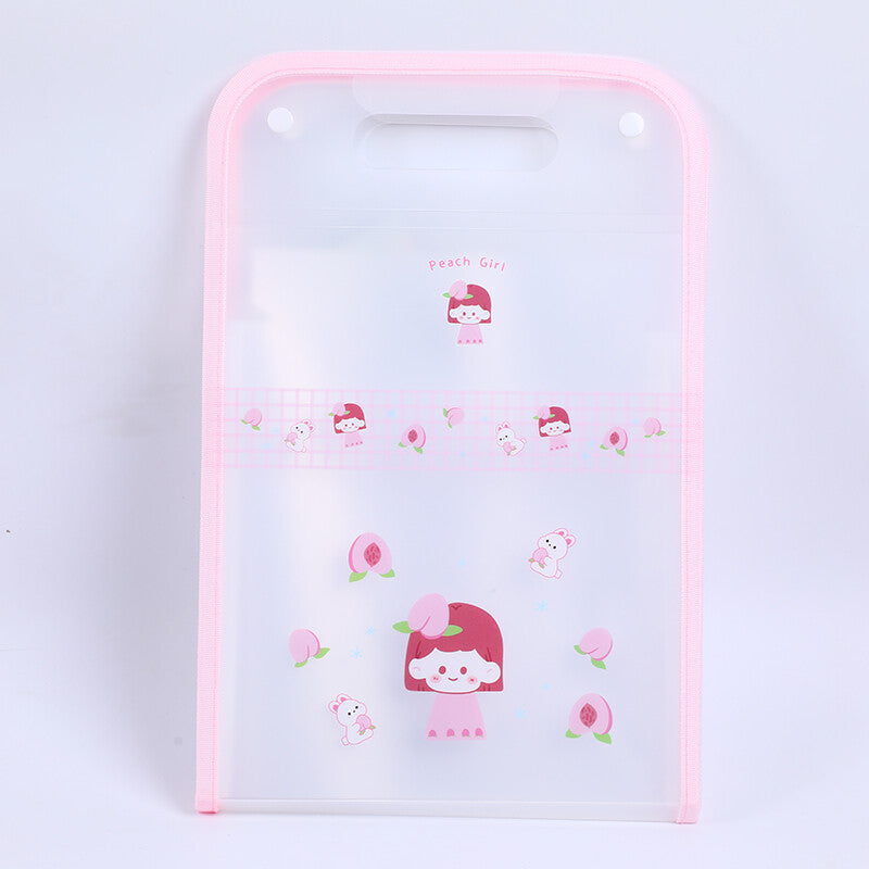 Borsa per cartelle verticali a 13 strati Fruit Girl– 1 pezzo