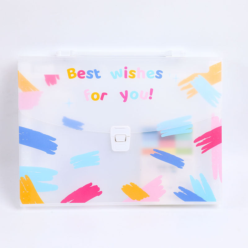 Borsa portadocumenti serie geometria colorata